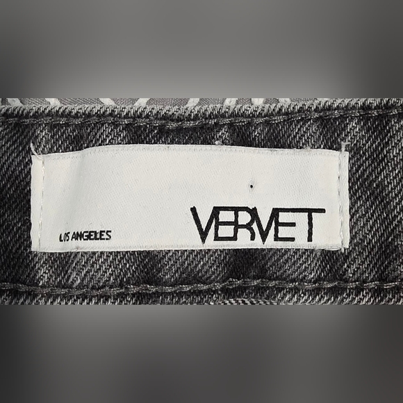 Vervet Kassie Boyfriend Crossover Jeans In Grey Size 26 - Picture 7 of 9